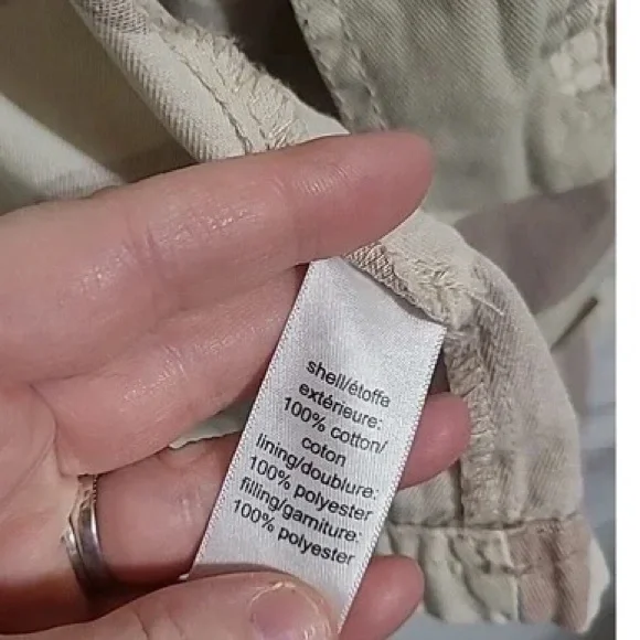 Maurice’s Lightweight Yoked Utility Style Neutral Toned Camo Button Down Coat, S - Picture 8 of 8